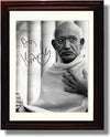 Framed Ben Kingsley Autograph Promo Print - Gandhi Framed Print - Movies FSP - Framed   