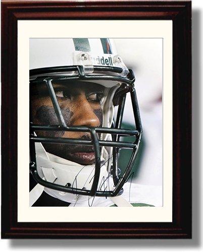 8x10 Framed Darrelle Revis - New York Jets - Autograph Promo Print Framed Print - Pro Football FSP - Framed   