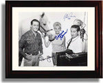 Framed Mr Ed Autograph Promo Print - Cast Signed Framed Print - Television FSP - Framed   