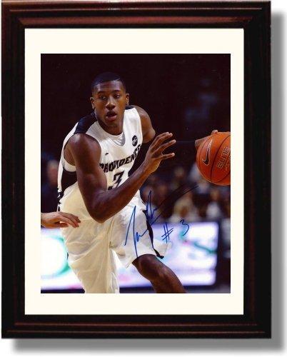 Framed 8x10 Kris Dunn Autograph Promo Print - Providence Friars - Fast Break Framed Print - College Basketball FSP - Framed   