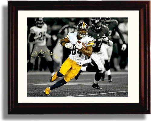 16x20 Framed Antonio Brown - Pittsburgh Steelers Autograph Promo Print Gallery Print - Pro Football FSP - Gallery Framed   