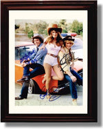 16x20 Framed Dukes of Hazard Autograph Promo Print - Dukes of Hazard Gallery Print - Television FSP - Gallery Framed   