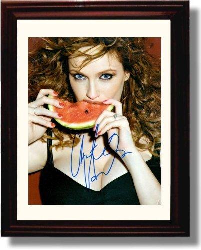 Framed Mad Men Autograph Promo Print - Christina Hendricks Framed Print - Television FSP - Framed   