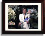 8x10 Framed Leonardo DiCaprio Autograph Promo Print - Great Gatsby Framed Print - Movies FSP - Framed   