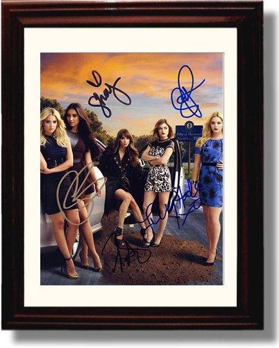 Unframed Pretty Little Liars Autograph Promo Print - Cast Signed Unframed Print - Television FSP - Unframed   