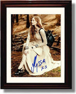 8x10 Framed Alyssa Sutherland Autograph Promo Print Framed Print - Movies FSP - Framed   