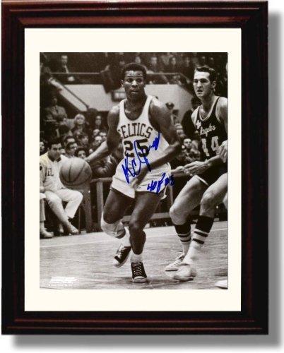 Unframed KC Jones Autograph Promo Print - Boston Celtics Unframed Print - Pro Basketball FSP - Unframed   