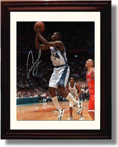 Framed 8x10 Antoine Walker Autograph Promo Print - Kentucky Wildcats Framed Print - College Basketball FSP - Framed   