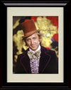 8x10 Framed Gene Wilder Willy Wonka Autograph Promo Print Framed Print - Movies FSP - Framed   
