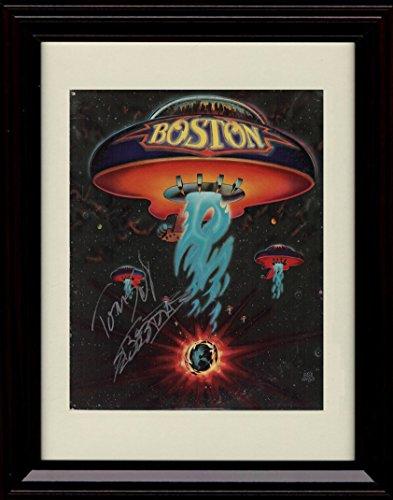 8x10 Framed Boston Autograph Promo Print - More than a Feeling Album Framed Print - Music FSP - Framed   