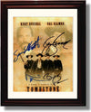 8x10 Framed Tombstone Autograph Poster Print - Val Kilmer and Kurt Russell Framed Print - Movies FSP - Framed   