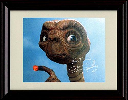 8x10 Framed Stephen Spielberg Autograph Promo Print - ET Profile Pic - Extra-Terrestrial Framed Print - Movies FSP - Framed   