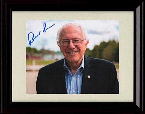 16x20 Framed Bernie Sanders Autograph Promo Print Gallery Print - History FSP - Gallery Framed   