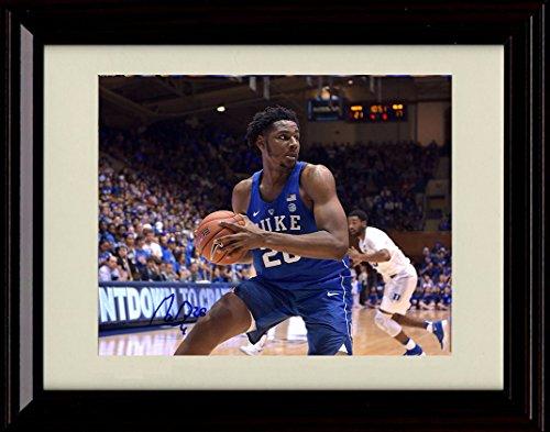 Framed 8x10 Marques Bolden Autograph Promo Print - Duke Blue Devils Framed Print - College Basketball FSP - Framed   