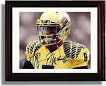 Framed 8x10 Oregon Ducks Marcus Mariota Autograph Promo Print Framed Print - College Football FSP - Framed   