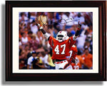 Unframed Michael Irvin Miami Hurricanes Autograph Promo Print Unframed Print - College Football FSP - Unframed   