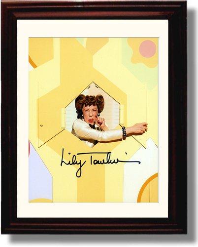 16x20 Framed Lily Tomlin Autograph Promo Print - Laugh In Gallery Print - Television FSP - Gallery Framed   