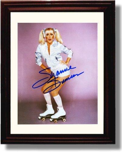 8x10 Framed Suzanne Somers Autograph Promo Print Framed Print - Television FSP - Framed   
