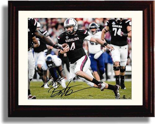 16x20 Gallery Frame South Carolina Gamecocks - Jake Bentley "On The Run" Autograph Promo Print Gallery Print - College Football FSP - Gallery Framed   