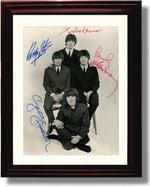 Framed Beatles Autograph Promo Print Framed Print - Music FSP - Framed   