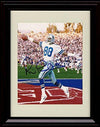 Unframed Michael Irvin - Dallas Cowboys Autograph Promo Print - MVP - Touchdown Catch Unframed Print - Pro Football FSP - Unframed   