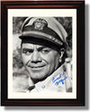 Framed Ernest Borgnine Autograph Promo Print - Ernest Borgnine Framed Print - Television FSP - Framed   