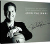 Canvas Wall Art:   John Calipari - Kentucky Wildcats Autograph Print Canvas - College Basketball FSP - Canvas   