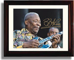 Framed BB King Autograph Promo Print Framed Print - Music FSP - Framed   