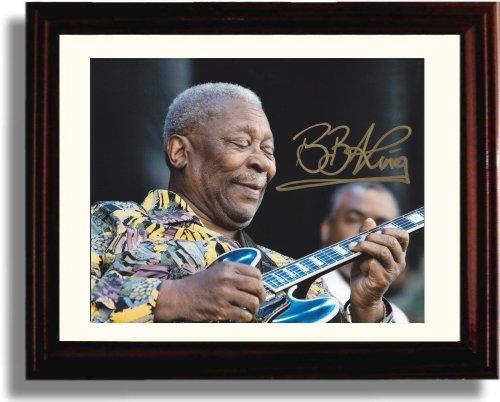 Framed BB King Autograph Promo Print Framed Print - Music FSP - Framed   