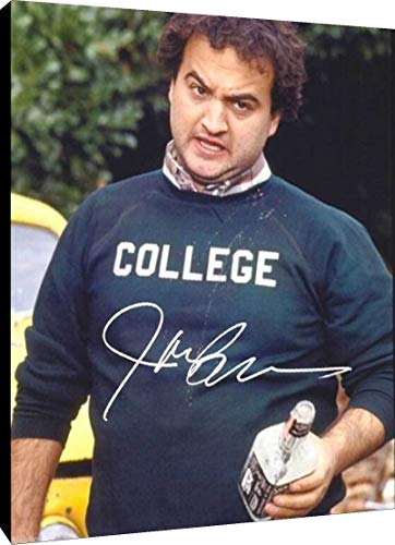 Floating Canvas Wall Art:  John Belushi Autograph Print - Animal House - College Floating Canvas - Movies FSP - Floating Canvas   