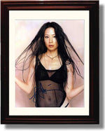 8x10 Framed Lucy Liu Autograph Promo Print Framed Print - Movies FSP - Framed   
