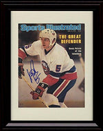 8x10 Framed Denis Potvin SI Autograph Promo Print - New York Islanders Framed Print - Hockey FSP - Framed   