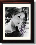 Framed Lucy Liu B&W Autograph Promo Print Framed Print - Movies FSP - Framed   
