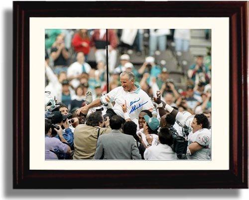 Unframed Don Shula - Miami Dolphins Autograph Promo Print - Victory Leader Unframed Print - Pro Football FSP - Unframed   