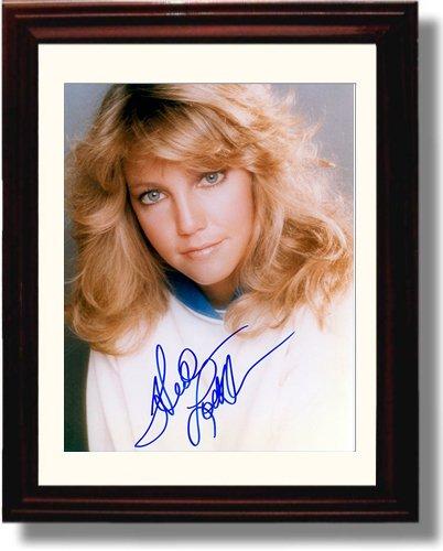 Framed Heather Locklear Autograph Promo Print Framed Print - Movies FSP - Framed   