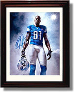 8x10 Framed Calvin Johnson "Megatron" - Detroit Lions Autograph Promo Print Framed Print - Pro Football FSP - Framed   