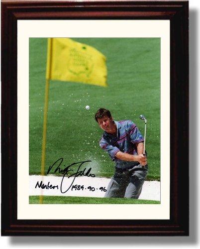 Framed Nick Faldo Autograph Promo Print Framed Print - Golf FSP - Framed   