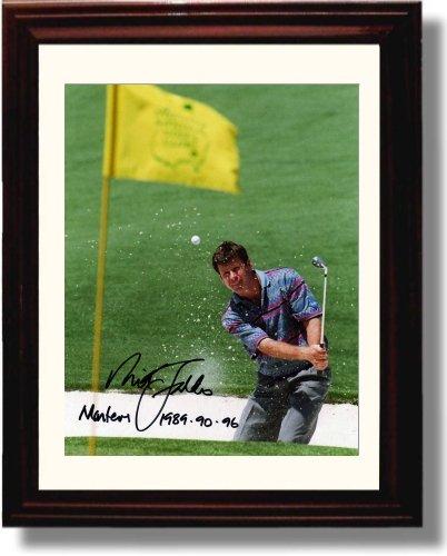 Unframed Nick Faldo Autograph Promo Print Unframed Print - Golf FSP - Unframed   
