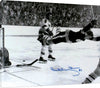 Canvas Wall Art:  Boston Bruins - Bobby Orr The Goal Autograph Print Canvas - Hockey FSP - Canvas   