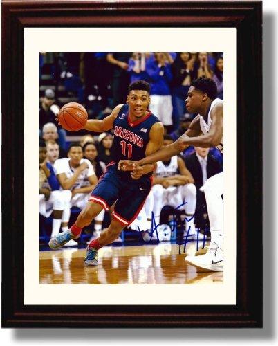 Framed 8x10 Allonzo Trier Autograph Promo Print - Arizona Wildcats Framed Print - College Basketball FSP - Framed   