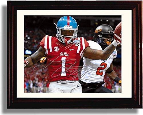 Unframed Ole Miss - Laquon Treadwell "Final TD" Autograph Promo Print Unframed Print - College Football FSP - Unframed   