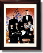 8x10 Framed Adams Family Autograph Promo Print - Cast Signed Framed Print - Movies FSP - Framed   