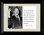 8x10 Framed Martin Luther King Jr. Autograph Promo Print - Inspirational Quote Framed Print - History FSP - Framed   