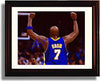 Framed Lamar Odom "#7" Los Angeles Lakers Autograph Promo Print Framed Print - Pro Basketball FSP - Framed   