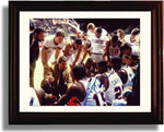 Unframed Jim Calhoun Autograph Promo Print - Connecticut Huskies Unframed Print - College Basketball FSP - Unframed   