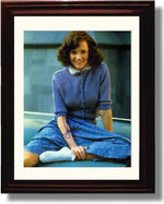 8x10 Framed Lea Thompson Autograph Promo Print Framed Print - Movies FSP - Framed   