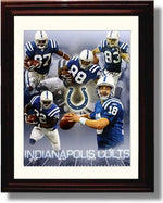 8x10 Framed Brandon Stokley & Reggie Wayne Autograph Promo Print Framed Print - Pro Football FSP - Framed   