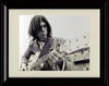 Framed Neil Young Autograph Promo Print - Playing On Stage Framed Print - Music FSP - Framed   