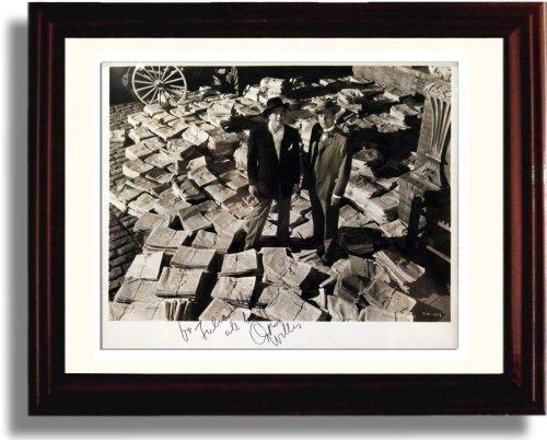 8x10 Framed Orson Wells Autograph Promo Print Framed Print - Movies FSP - Framed   