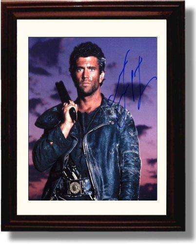 16x20 Framed Mel Gibson Autograph Promo Print - Max Max Gallery Print - Movies FSP - Gallery Framed   